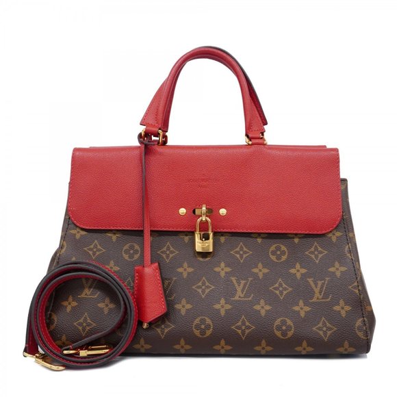 LOUIS VUITTON Handbags - Louis Vuitton Handbag Monogram Venus M41738 Brown Cerise Ladies